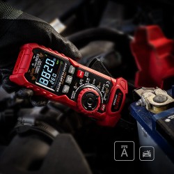 KAIWEETS HT208D virtapihtimittari T-RMS 6000 lukemaa 1000 V NCV-tunnistus LED-taskulamppu teollisuus ja laboratorio