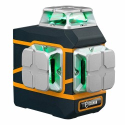 CIGMAN CM 801 3D 3x360 lasertaso kaukosäätö 2x2600mAh akut magneettinen L kiinnike selkeät laserlinjat