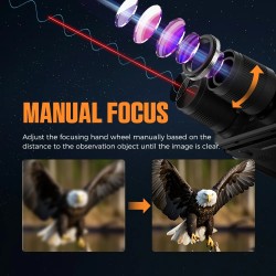 CIGMAN CNV01 4K-yönäkökiikarit 600 metrin kantama 3,99 tuuman näyttö 5-kertainen digitaalinen suurennos infrapunavalo