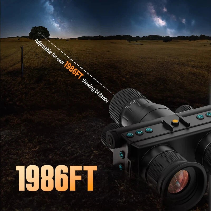 CIGMAN X1 PRO monokulaari yönäkö 40 megapikselin 4K-tallennus 5x optinen 600 metrin OLED IP54