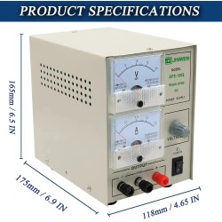 Kultapinnoituskone 1502/3005 2A/5A säädettävä jännite kultaus ja hopeointi koruille