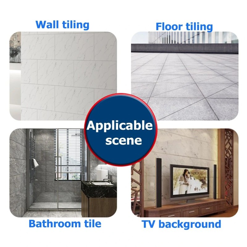 Sähköinen laatoituskone 2500 mAh akulla kaksi akkua ja kymmenen vaihdetta seinälaatoille