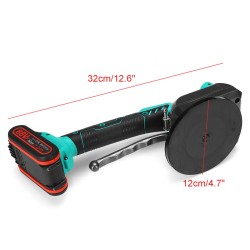 Laatoituskone 18 V 6-nopeuksinen tärinällä ja imulla led-valolla 120x120 cm keraamisille laatoille 2 akkua mukana