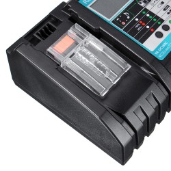 Dc18rc nopea litiumioni USB-akkulaturi LED-näyttö BL1830 BL1840 BL1850 14.4V 18V Mak