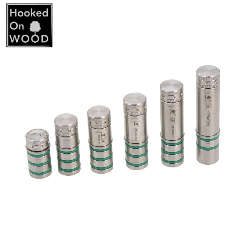 HONGDUI Hooked On Wood HD30 penkkikoirasarja 20 mm MFT työtasoille ruostumaton teräs