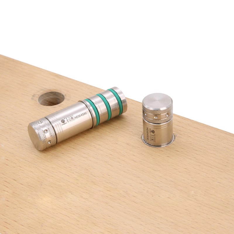 HONGDUI Hooked On Wood HD30 penkkikoirasarja 20 mm MFT-työtasoille ruostumaton teräs