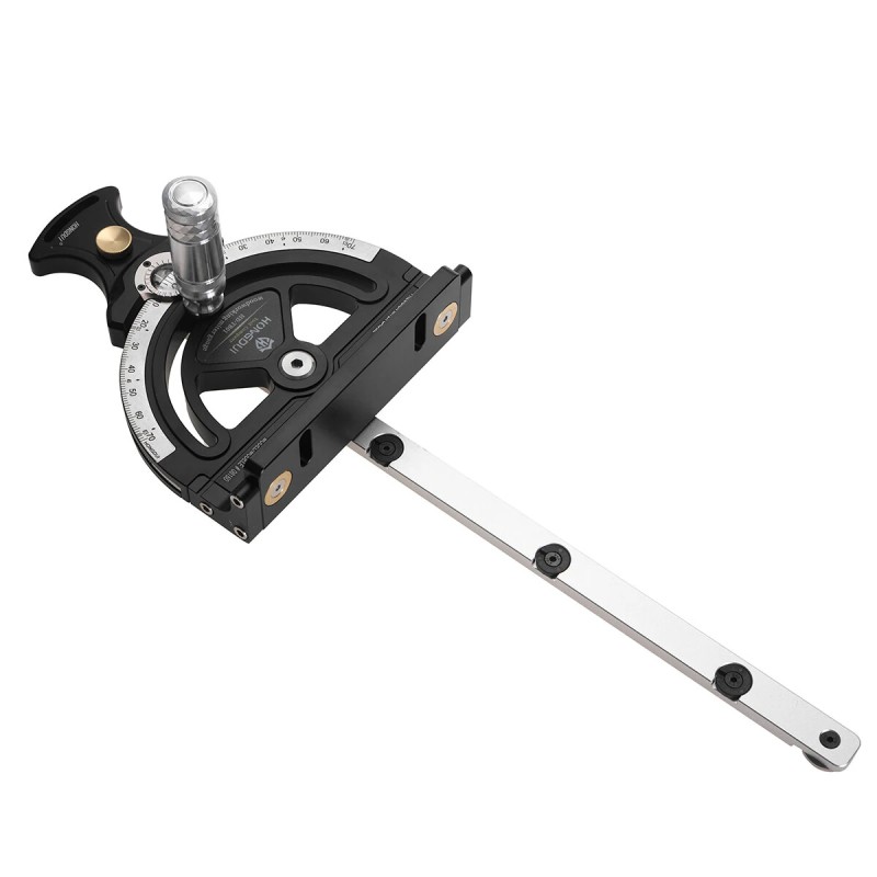 Jiirisahausmittari HONGDUI sopii Bosch Festool Dewalt U/T-tyyppisille kiskoille mukautettava 140 astetta