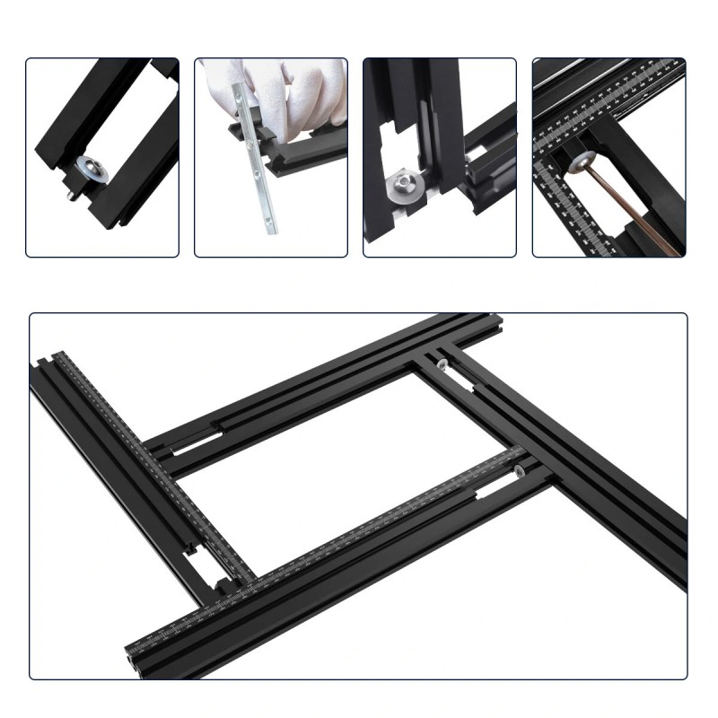 ENJOYWOOD säädettävä monitoiminen jyrsintä- ja urakaiverrusohjain puuntyöstöön