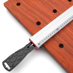 ENJOYWOOD 600mm/900mm puristinreuna pyörösahaopas alumiiniseos kestävä tarkka kaksinkertainen kolmiorakenne