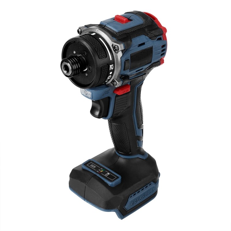 Harjaton sähköruuvimeisseli 1000W kaksinopeuksinen 27–280Nm vääntömomentilla yhteensopiva Makit 18V-akkujen kanssa