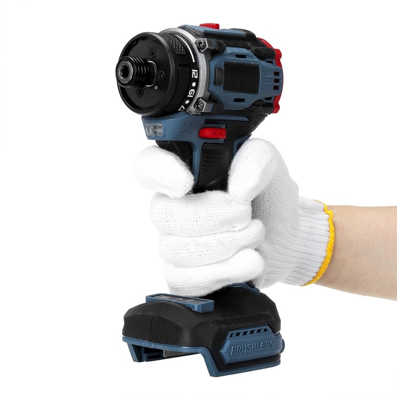 Harjaton sähköruuvimeisseli 1000W kaksinopeuksinen 27–280Nm vääntömomentilla yhteensopiva Makit 18V-akkujen kanssa