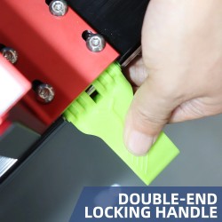 ENJOYWOOD jyrsinpöydän aita säädettävällä lastunpoistolla sopii 19–38 mm paksuisille pöydille