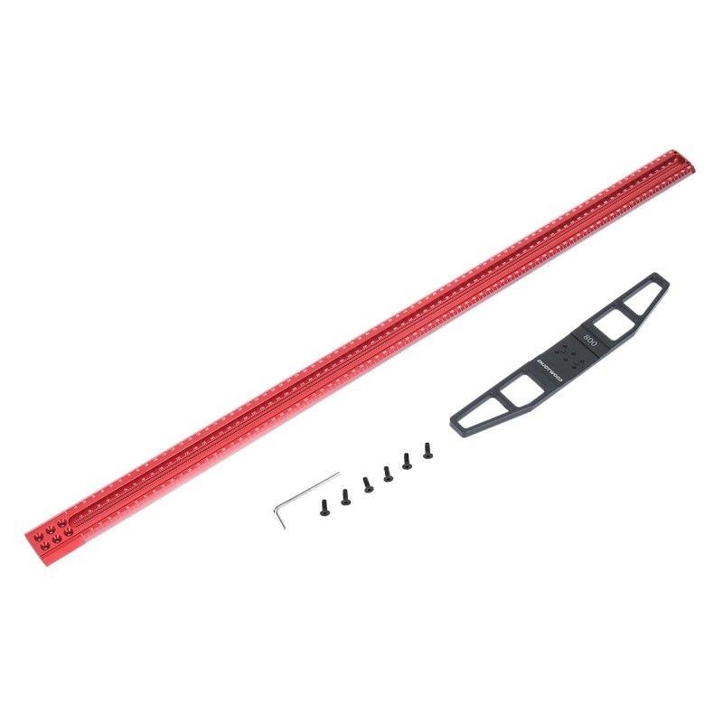 ENJOYWOOD T1 päivitetty puuntyöstön tarkka t-viivain reiän paikannukseen 600/800/1000 mm