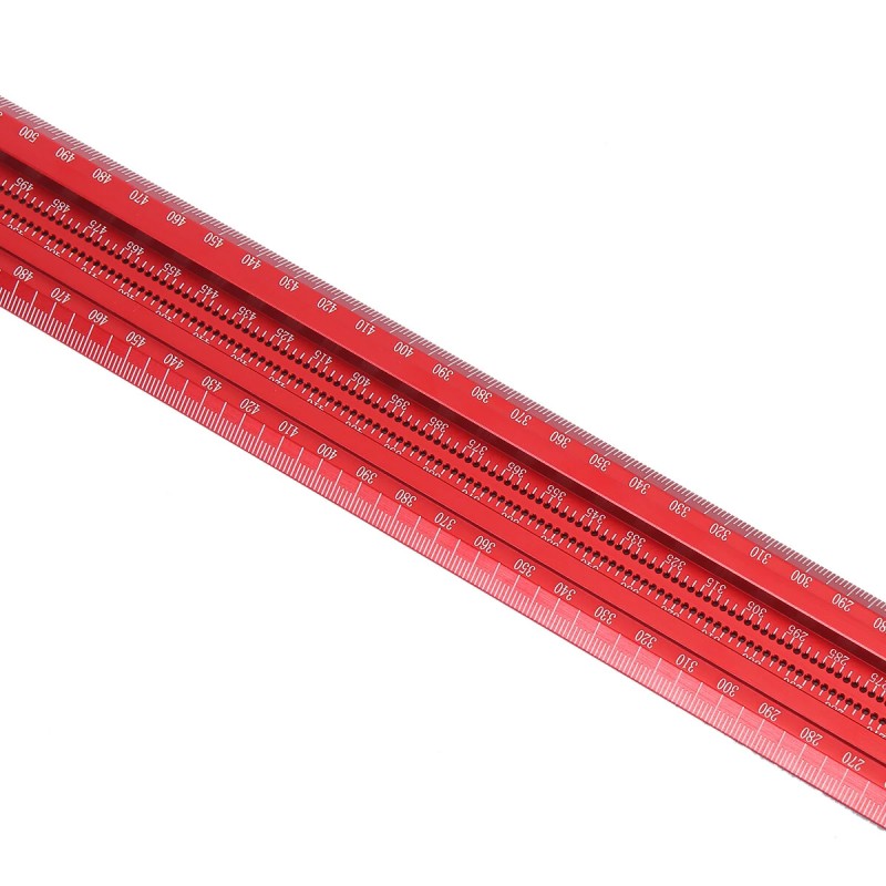 ENJOYWOOD T1 päivitetty puuntyöstön tarkka t-viivain reiän paikannukseen 600/800/1000 mm