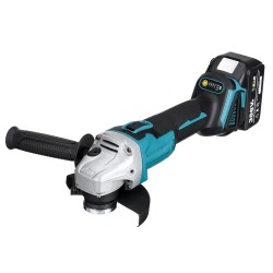 Drillpro akkukäyttöinen 18V 800W harjaton kulmahiomakone 125mm nelivaihteinen