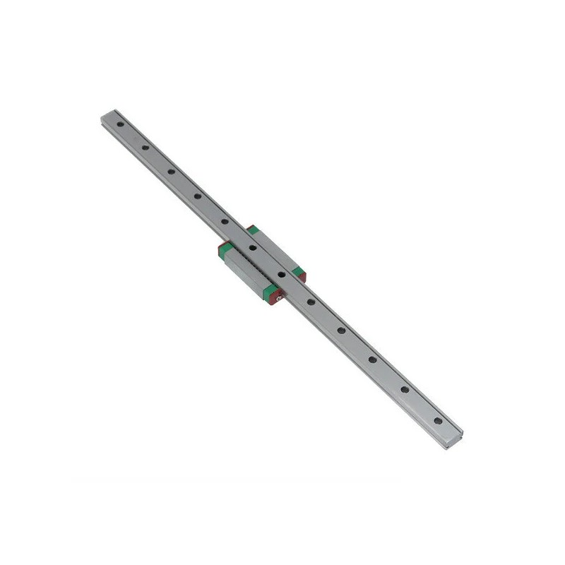 Drillpro MGN12 lineaarikisko 100-1000 mm ohjain MGN12H liukuva lohko CNC-osat