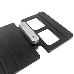 Fonson alumiiniseos minikisko yhdeksänkymmenen asteen neliöohjain puuntyöstökisko