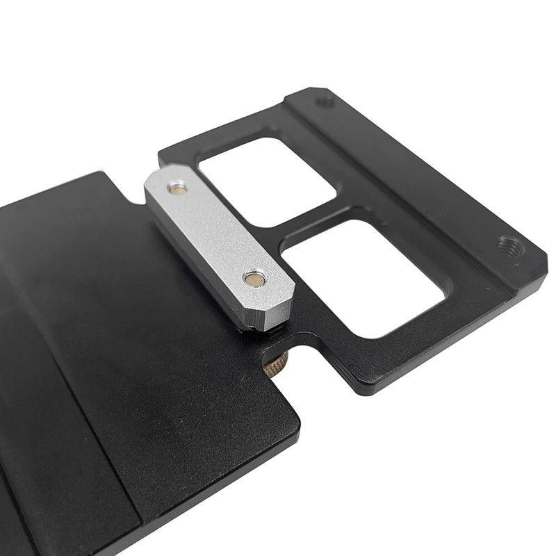 Fonson alumiiniseos minikisko yhdeksänkymmenen asteen neliöohjain puuntyöstökisko