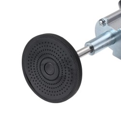 T-puristin pöytäsirkkeliin manuaalinen puutyökiinnike liukupöydälle mukautuva kumilevy