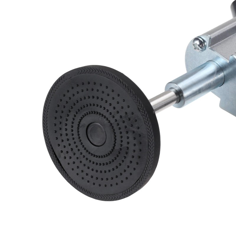 T-puristin pöytäsirkkeliin manuaalinen puutyökiinnike liukupöydälle mukautuva kumilevy