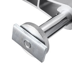 T-puristin pöytäsirkkeliin manuaalinen puutyökiinnike liukupöydälle mukautuva kumilevy