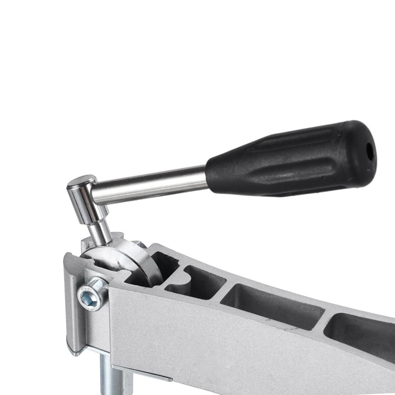 T-puristin pöytäsirkkeliin manuaalinen puutyökiinnike liukupöydälle mukautuva kumilevy