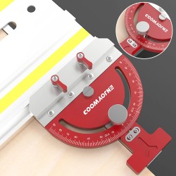 ENJOYWOOD säädettävä monikulmainen sahanohjain kulmapysäytin ohjauskiskolle Makita Festool DeWalt