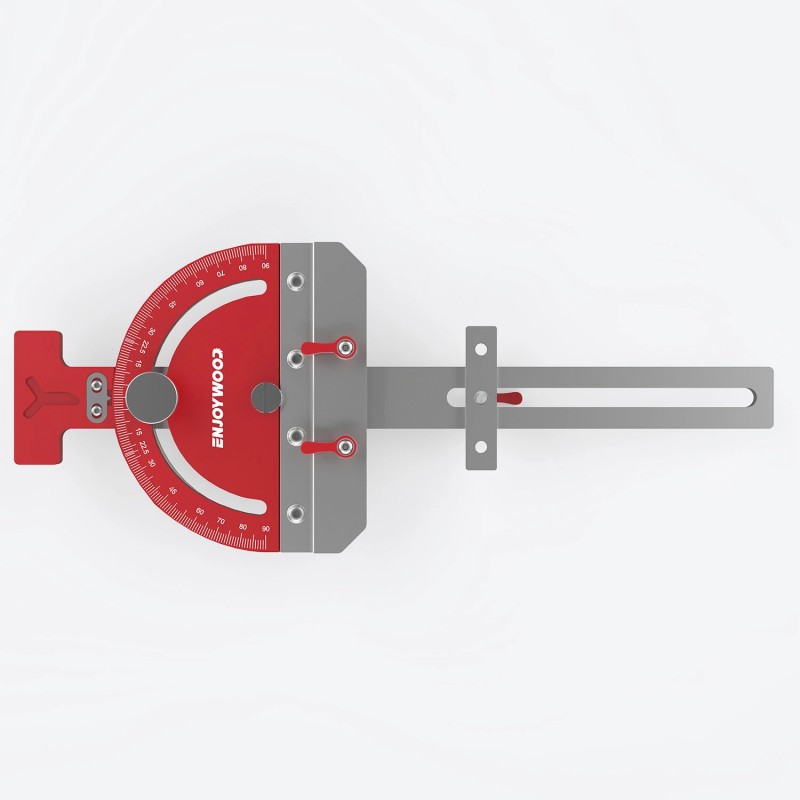 ENJOYWOOD säädettävä monikulmainen sahanohjain kulmapysäytin ohjauskiskolle Makita Festool DeWalt