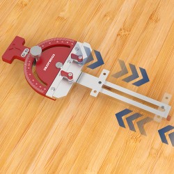 ENJOYWOOD säädettävä monikulmainen sahanohjain kulmapysäytin ohjauskiskolle Makita Festool DeWalt