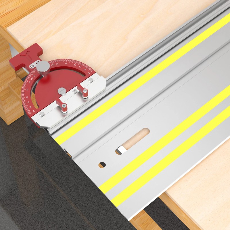 ENJOYWOOD säädettävä monikulmainen sahanohjain kulmapysäytin ohjauskiskolle Makita Festool DeWalt
