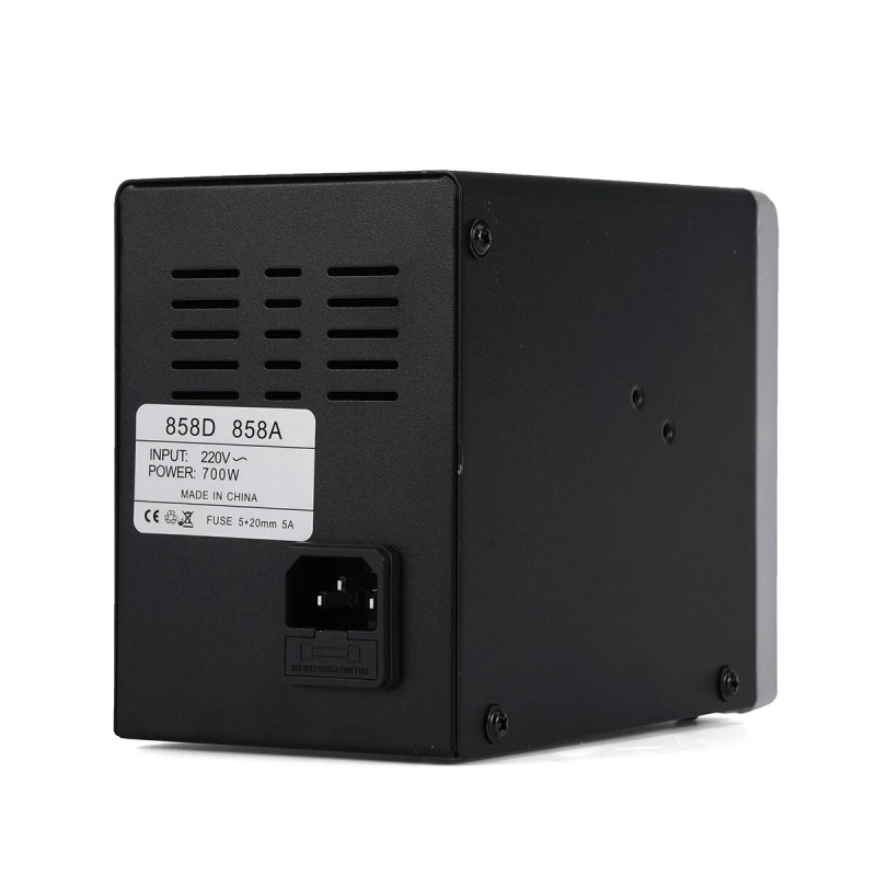 Kuumailmapuhallin 858D BGA korjausasema 220V 700W kuumailmapistooli juotokseen SMD SMT