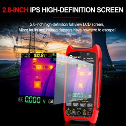 TOOLTOP ET14S/ET14SPRO lämpökamera-yleismittari ja piirikorttitesteri ISR 240x240 −20–+550°C 25Hz 1000V tasajännite 10A