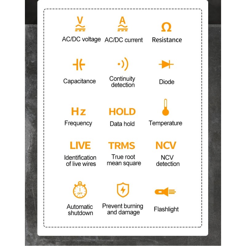 TOOLTOP ET14S/ET14SPRO lämpökamera-yleismittari ja piirikorttitesteri ISR 240x240 −20–+550°C 25Hz 1000V tasajännite 10A