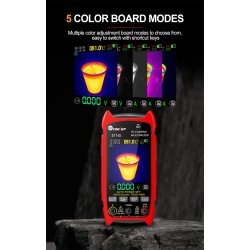 TOOLTOP ET14S/ET14SPRO lämpökamera-yleismittari ja piirikorttitesteri ISR 240x240 −20–+550°C 25Hz 1000V tasajännite 10A