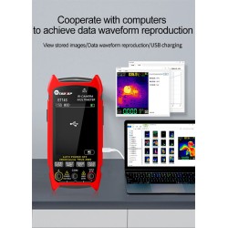 TOOLTOP ET14S/ET14SPRO lämpökamera-yleismittari ja piirikorttitesteri ISR 240x240 −20–+550°C 25Hz 1000V tasajännite 10A