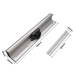 ENJOYWOOD Wnew puuntyöstö jyrsinpöydän aita alumiiniprofiili 700 mm liukuvat kiinnikkeet teränsuoja pölynpoisto