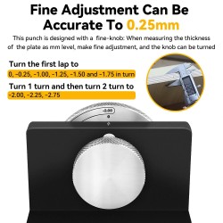 Wnew alumiininen tapitusjigi porausohjain 0,25 mm tarkkuus ruostumaton teräs poranterät