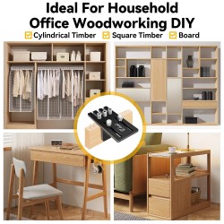 Wnew alumiininen tapitusjigi porausohjain 0,25 mm tarkkuus ruostumaton teräs poranterät