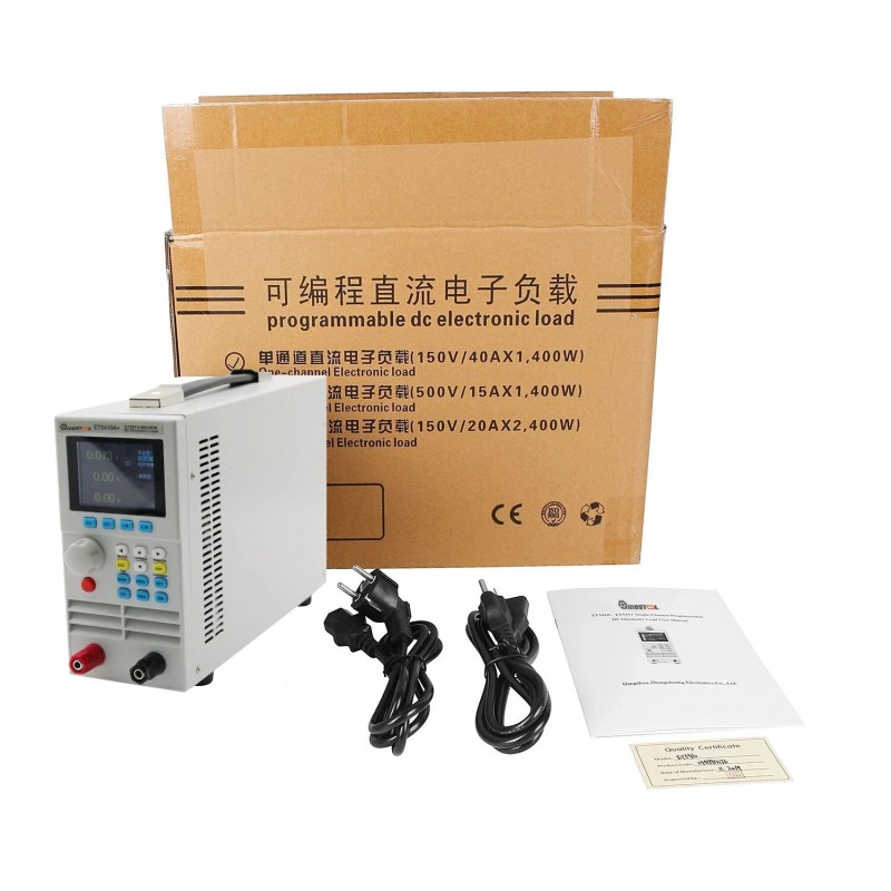 ET5410A+ ohjelmoitava tasavirtainen elektroninen kuorma digitaalisella ohjauksella ja etäohjauksella