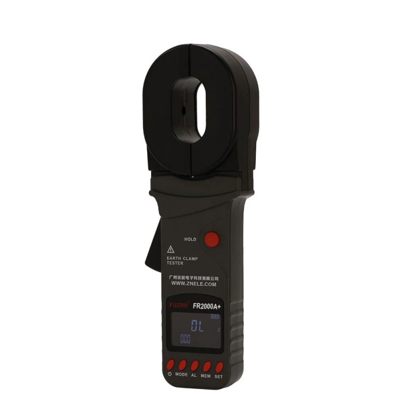 FR2000A+ puristettava maadoitusresistanssimittari 0,01–200Ω silmukkaresistanssi 300 ryhmän tallennus