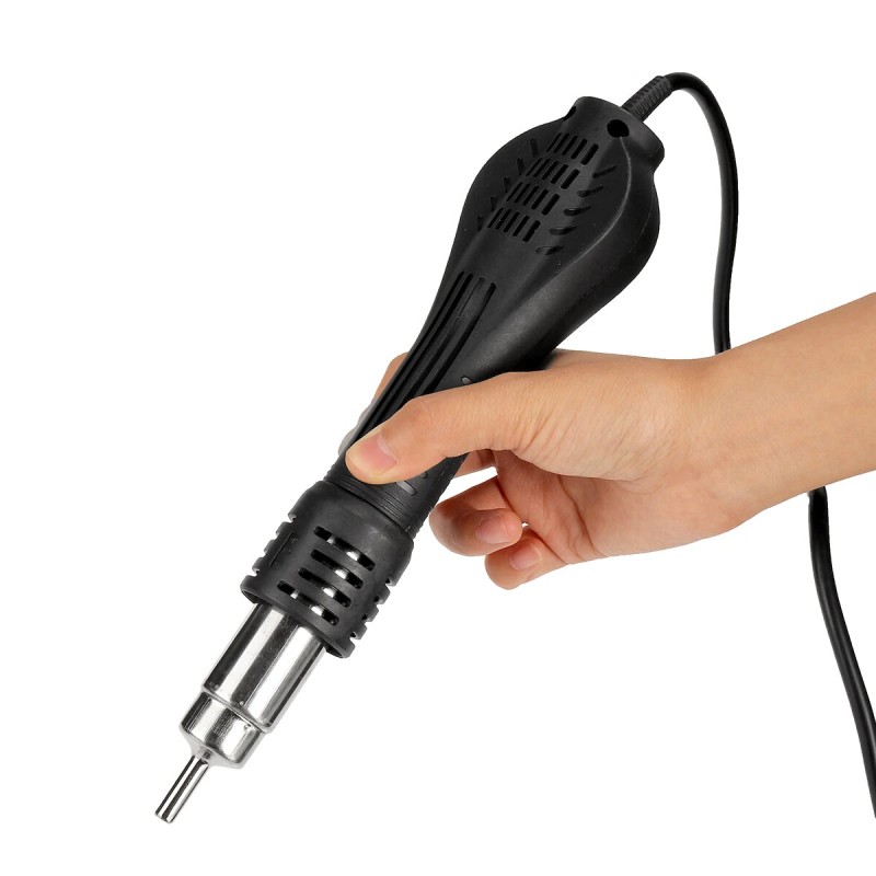 Drillpro kaksitoiminen juotosasema 750W 220V kuumailmalla ja juotin kaksoisnäytöllä kompakti automaattijäähdytys