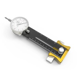 ENJOYWOOD alumiiniseosinen pöytäsirkkelin terän parallellisuuden kalibrointivalitsin säädettävä 130-220 mm