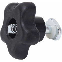 Säädettävät kiskopuristimet liukuvalla tappirakenteella sopivat eri pöytäkorkeuksiin ja kiskoihin