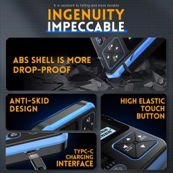 FNIRSI DSO-TC3 3in1 digitaalinen oskilloskooppi transistoritesteri signaaligeneraattori monitoimilaite