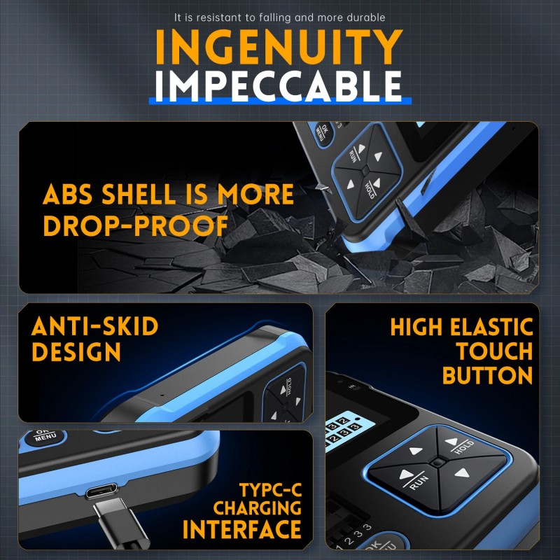 FNIRSI DSO-TC3 3in1 digitaalinen oskilloskooppi transistoritesteri signaaligeneraattori monitoimilaite