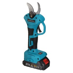 VIOLEWORKS 21V harjaton oksasakset 1500mAh akku EU laturi ergonominen sininen musta CE laatikko