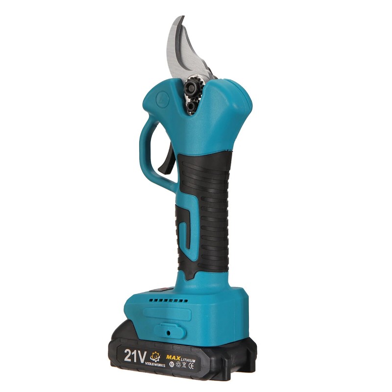 VIOLEWORKS 21V oksasakset 1500mAh akku laturi harjaton moottori ergonominen