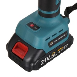 VIOLEWORKS 21V oksasakset 1500mAh akku harjaton moottori laturi sininen musta kotelo 30 mm aukko