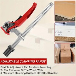 ENJOYWOOD nopeasti lukittuva pöytäkiinnityspuristin MFT-työpöydälle koiranreikiin 16/19/20/28 mm