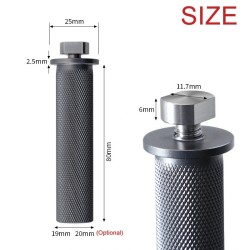 Puuntyöstöpöydän rajoitin 19 ja 20 millimetrin koiranreikään anodisoitu alumiini ohjauskisko puristin